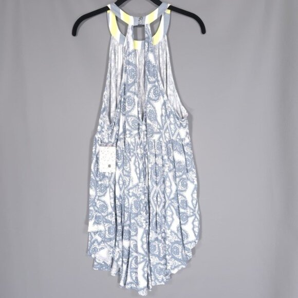 NWT Free People Women's Mimi Tunic Top MEDIUM Oversized High Neck‎ Tank OB944887 - Picture 7 of 16